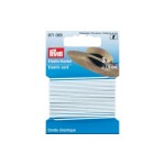 Prym Elastic-Kordel, weiss, 1.5 mm, Karte 3 m