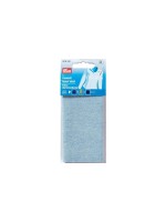 Prym Flickstoff, jeans, hellblau, 12 x 45 cm, Karte, aufbügelbar, Baumwolle