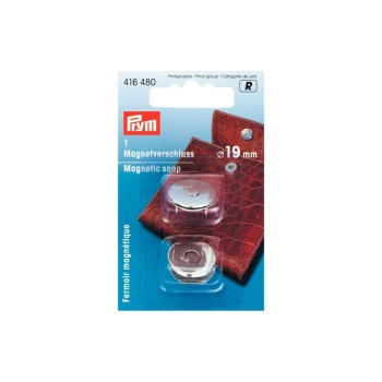 Prym Fermeture magnétique 19 mm, argent