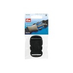 Prym Steckschnallen stark, black , 25 mm, Karte 1 Stück, Kunststoff