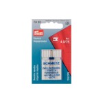 Prym Doppel-Nähmaschinennadel Stretch, Nr. 75, 4,0 mm, Karte