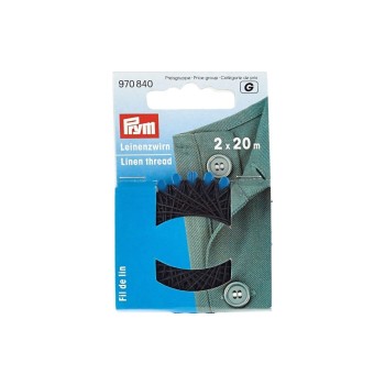 Prym Ficelle de lin 20 m, noir Prym Ficelle de lin 20 m, noir