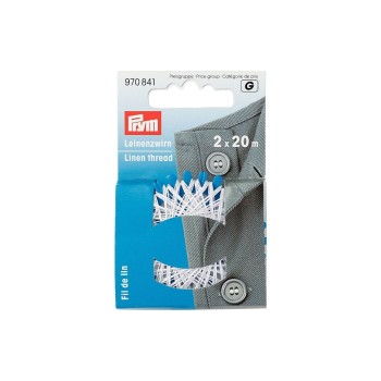 Prym Ficelle de lin 20 m, blanc Prym Ficelle de lin 20 m, blanc