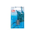 Prym Bikini- + Gürtelverschlüsse, silver, 20 mm, Karte 1 Stück