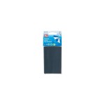 Prym Flickstoff Nylon grey, 10 x 18 cm, Karte, selbstklebend, 100 % PA