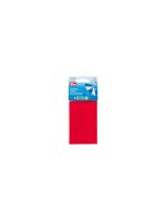 Prym Flickstoff Nylon red, 10 x 18 cm, Karte, selbstklebend, 100 % PA