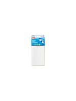 Prym Flickstoff Nylon white, 10 x 18 cm, Karte, selbstklebend, 100 % PA