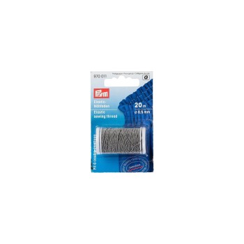 Prym Fil élastique 0.5 mm, Gris clair Prym Fil élastique 0.5 mm, Gris clair