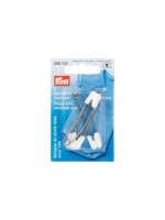 Prym Baby-Sicherheitsnadeln, white, 55 mm, Karte 4 Stk.