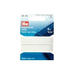 Prym Bande en coton Blanc, 5 m x 15 mm