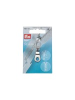 Prym Fashion-Zipper Öse, silver, Karte 1 Stk.