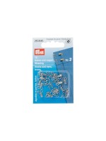 Prym Federhaken and augen, silver, Nr. 2, Karte 12 Stk.