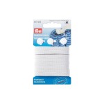 Prym Fil élastique Blanc, 3 m x 12 mm