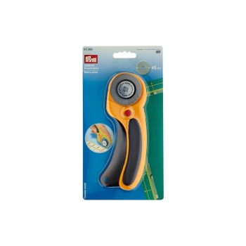Prym Couteau rotatif Confort Jaune, 45 mm