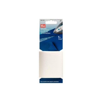 Prym Non-tissé pour ourlets Papier support Blanc, 75 mm