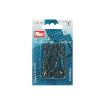 Prym Epingle de sûreté Noir, n° 0-3, 27/38/50 mm