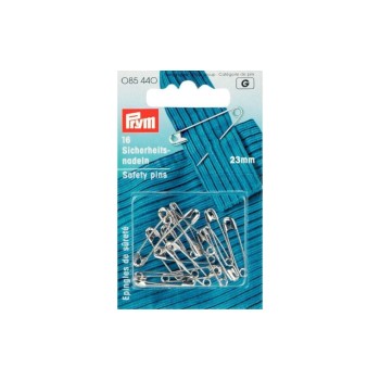 Prym Epingle de sûreté Argent, n° 2/0, 23 mm