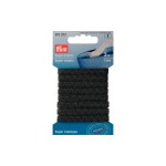 Prym Super-Elastic, black , 7 mm, Karte 3 m