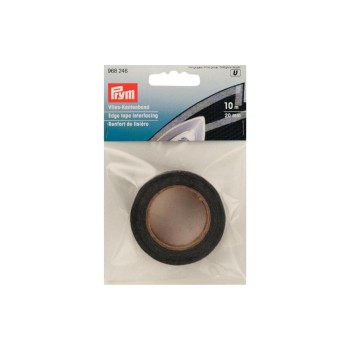 Prym Toison Bande de chant Graphite, 10 m x 20 mm