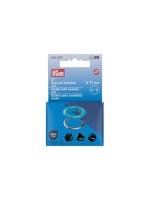 Prym Ösen mit Scheiben , mint-silber, 11 mm, 20 Stk., 100% MS