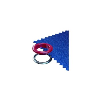 Prym Œillets avec disques 20 pièces, rouge-argent