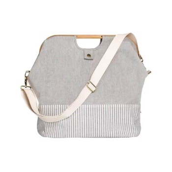 Prym Store & Travel Bag Canvas & Bamboo S Gris