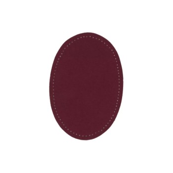 Prym Raccommodages 9,5 x 14.5 cm Imitation cuir, rouge foncé, 2 Pièce/s