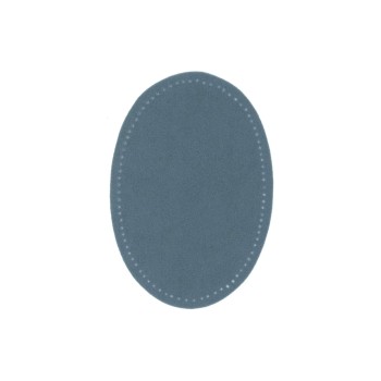 Prym Raccommodages 9,5 x 14.5 cm Imitation cuir, bleu jean, 2 Pièce/s