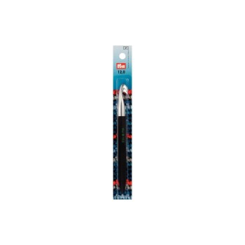 Prym Crochet à manche souple, 12.00 mm Noir