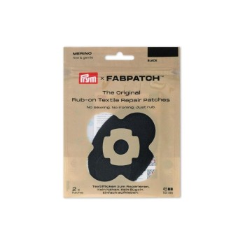 Prym Rub-on Patch MERINO black , 2 Stk.