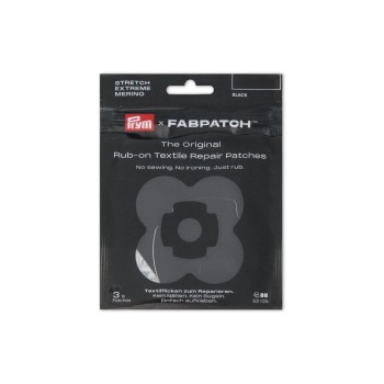 Prym Rub-on Patch REPAIR KIT black , 3 Stk.