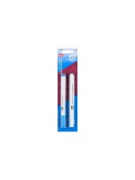 Prym Marqueur d’astuces 2 pcs. Aqua turquoise / blanc, soluble dans l'eau