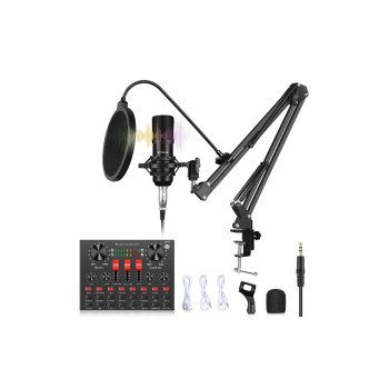 Puluz Microphone Podcast Studio Set Puluz Microphone Podcast Studio Set