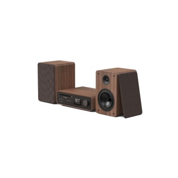 Pure Installation micro-HiFi Classic Stereo Noir/Noix Pure Installation micro-HiFi Classic Stereo Noir/Noix