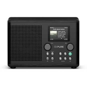 Pure DAB+ Radio Classic H4i, Black Ash Pure DAB+ Radio Classic H4i, Black Ash
