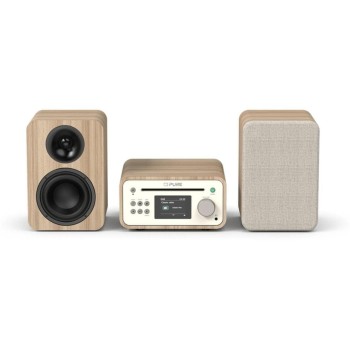 Pure Installation micro-HiFi Classic Stereo Mini Chêne
