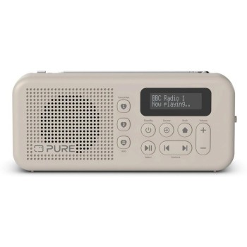 Pure Elan Move, Sand, DAB+/UKW-Radio, BT, 16h accu, Kopfhöreran.