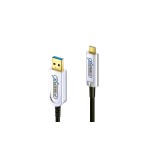 FiberX FX-I630-040, USB3.2 USB-C//USB-A AOC Glasfasercable 40m