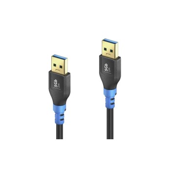 FlexInstall USB3.2 cable Typ A-A, 0.5m, 5Gbps, 15W, USB3.2 Gen1