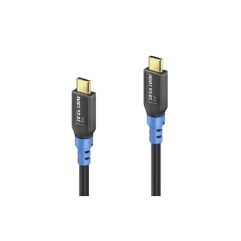 FlexInstall USB4 cable Typ C-C, 0.3m, 20Gbps, 100W, USB4 Gen2