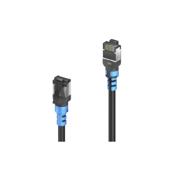 FlexInstall Patchkabel: S/FTP, 1.5m, sw, Cat.6A, AWG28, 10Gbps, 500MHz