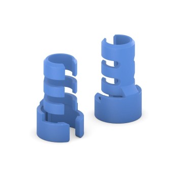 FlexInstall Funktionskodierung 10er-Set, bl, blue, farbiges Zugentlastungsset