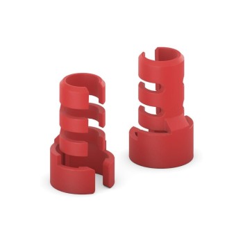 FlexInstall Funktionskodierung 10er-Set, rt, red, farbiges Zugentlastungsset