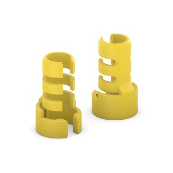 FlexInstall Funktionskodierung 10er-Set, ge, yellow, farbiges Zugentlastungsset