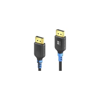 FlexInstall DisplpayPort Kabel 8K, 0.3m, DP 1.4, 32.4Gbps, UltraHD-2, 60Hz FlexInstall DisplpayPort Kabel 8K, 0.3m, DP 1.4, 32.4Gbps, UltraHD-2, 60Hz