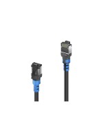 PureLink FlexInstall Câble patch Cat 6A, S/FTP, 7.5 m, Noir 1 Pièce/s