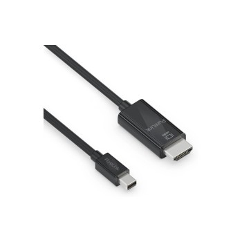 Purelink Mini DP-HDMI Kabel, 2.0m, iSerie, 4K60, schwarz