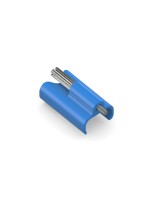 MicroX4 Verriegelungsclip, blue, 1 Stk, USB-C True Locking System Clip