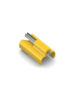 MicroX4 Verriegelungsclip, yellow, 1 Stk, USB-C True Locking System Clip