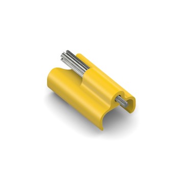 MicroX4 Verriegelungsclip, yellow, 1 Stk, USB-C True Locking System Clip